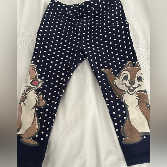 GAP Other - GAP Blue/white Chipmunks leggings, 2T